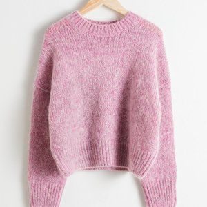 & Other Stories - Boxy Wool Blend Sweater